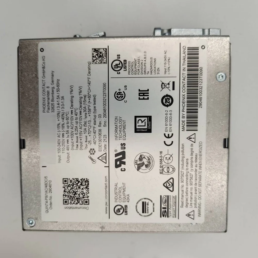 1PCS QUINT4-PS/1AC/48DC/5 QUINT POWER 48VDC/5A 2904610