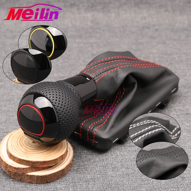 

Подходит для Audi A3 S3 RS3 Q3 S6 RS6 A4 A5 A7 Black Knight, ручка автоматического переключения передач, головка ручки рычага переключения передач