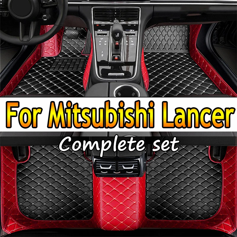 Car Floor Mat For Mitsubishi Lancer II Cedia Virage 2009~ 2014 Accesorios Para Auto Non-slip Floor Mats Car Accessories Interior