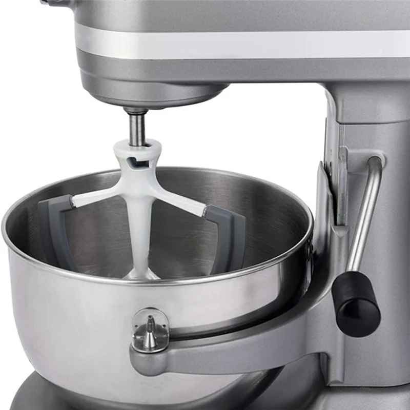 EMECE-Flex Paddle Beater Forkitchenaid Mixer 5.5-6 Quart Tilt-Head Mixer Parts Flexible Silicone Edges Bowl Scraper