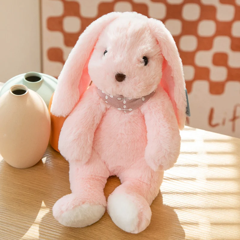 Zu-エミュレーションうさぎかわいいウサギのぬいぐるみ、ニット