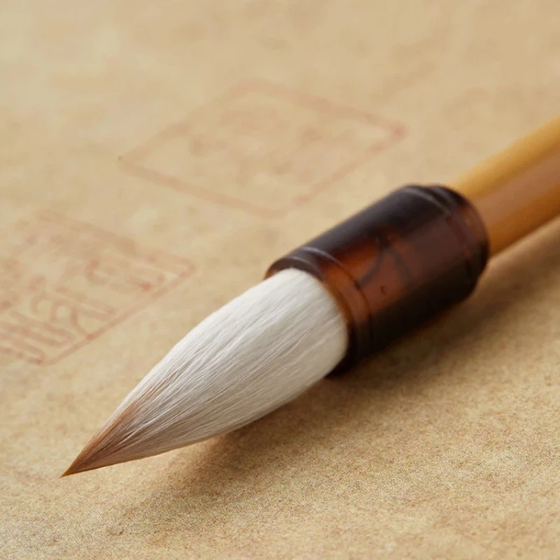Medium Size Mixed Hair  Woolen Calligraphy Brush Set for Beginners Practice Running Script Painting Art Supply Gift