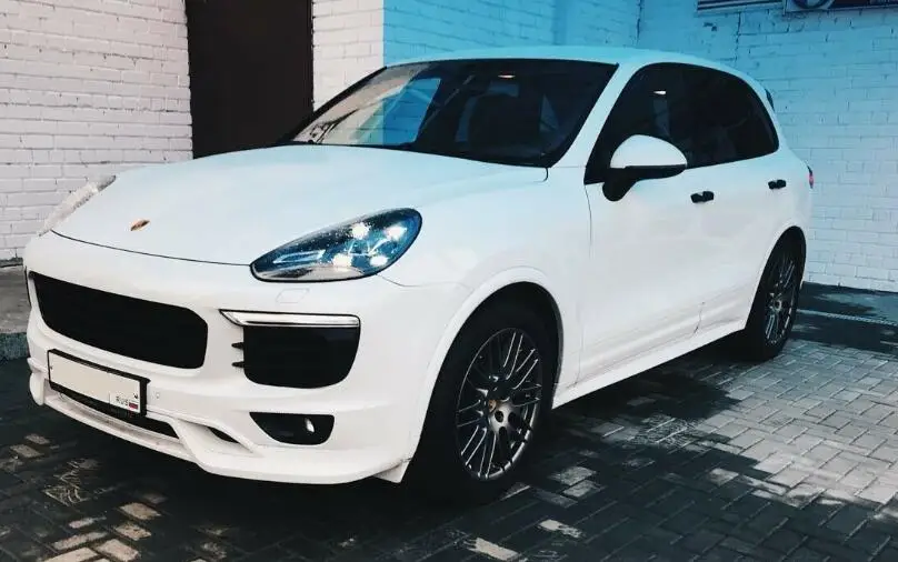 For Porsche Cayenne Turbo Front Bumper 958 complete body Kit 2015 - 2017