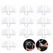 10 Pieces of Transparent Medical Masks Reusable Anti-fog Masks for Bakeries and Restaurants Masks for Preventing Saliva Droplets