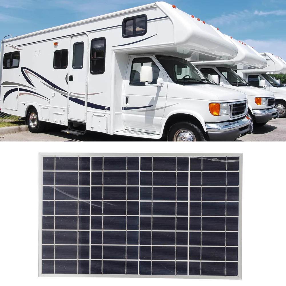 Solar Panel Battery Clip Solar 340*200mm Panel Framed Solar Panel Maximum PV Voltage 25V 12V USB Outputs 5V 2A