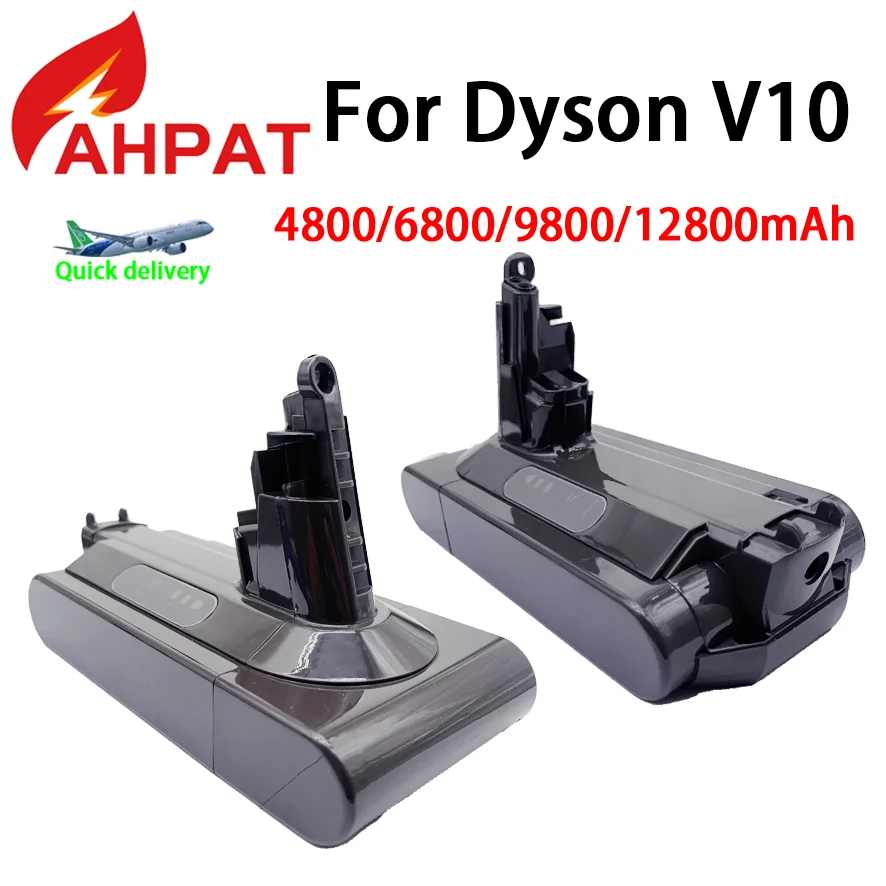 2024 New 25.2V 12800mAh Replacement Battery for Dyson V10 Absolute Cord-Free Vacuum Handheld Vacuum Cleaner Dyson V10 Battery