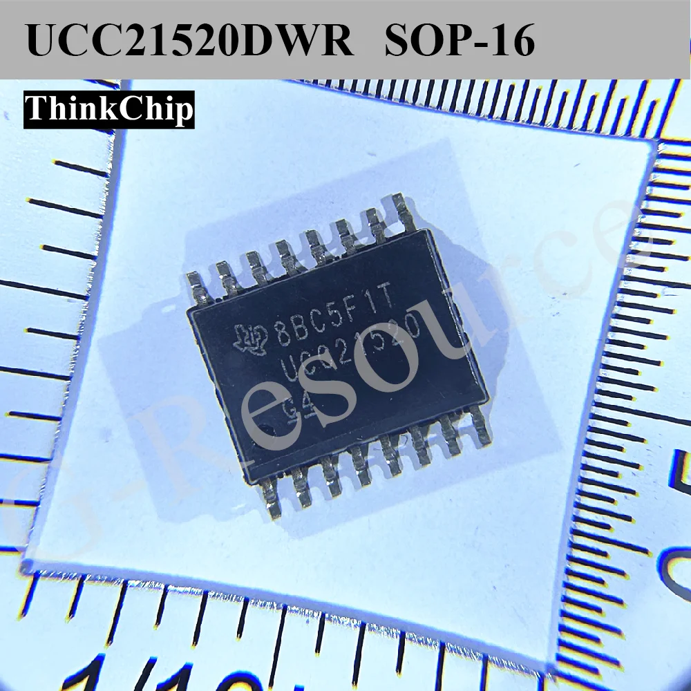 (10pcs) UCC21520DWR SOP-16 Dual Channel Isolated Driver 19ns 100V/ns
