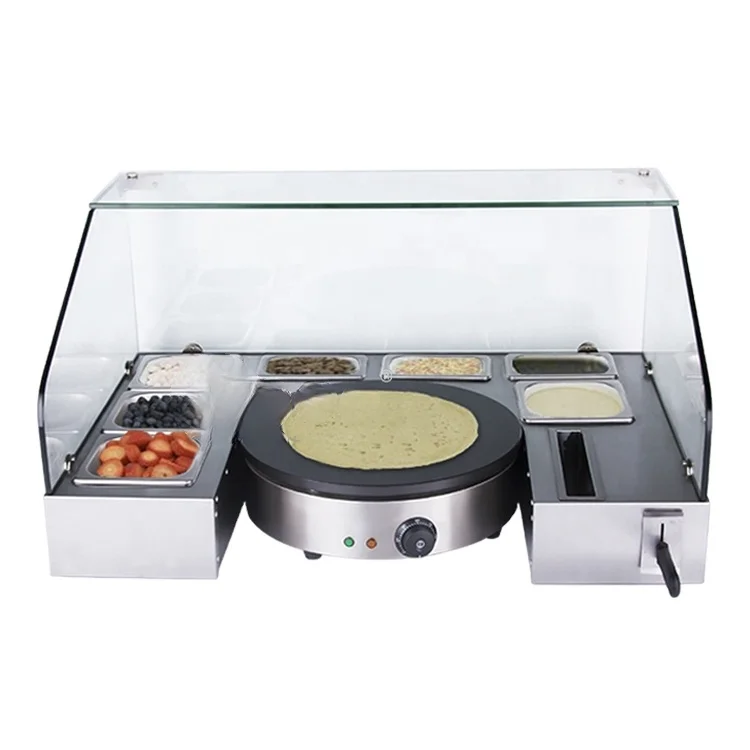 Ausrüstung Crepe Pancake Maker Crepe Station 220V Crepe MakerCe-Zertifikat Kommerzielle Küche