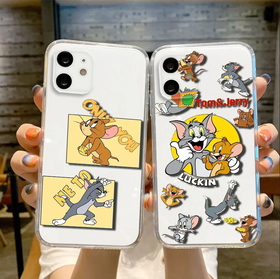 Мягкий чехол B5 Tom and Jerry для Moto G4 Plus G41 G5 Plus G50 G51 G5S G6 Play G60 G7 Power G71 G5 G9