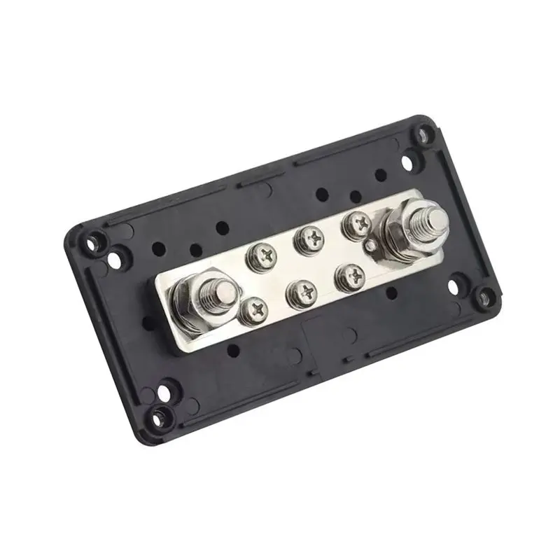 AB42-For Boat For Boat Automotive Solar System 12V Bus Bar 300A Power Distribution Block 12 Volt Marine Positive& Negative