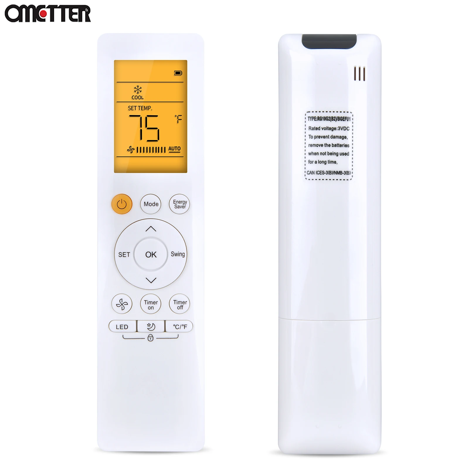 Новый пульт дистанционного управления RG10G2(B2)/BGEFU1 для кондиционера Midea