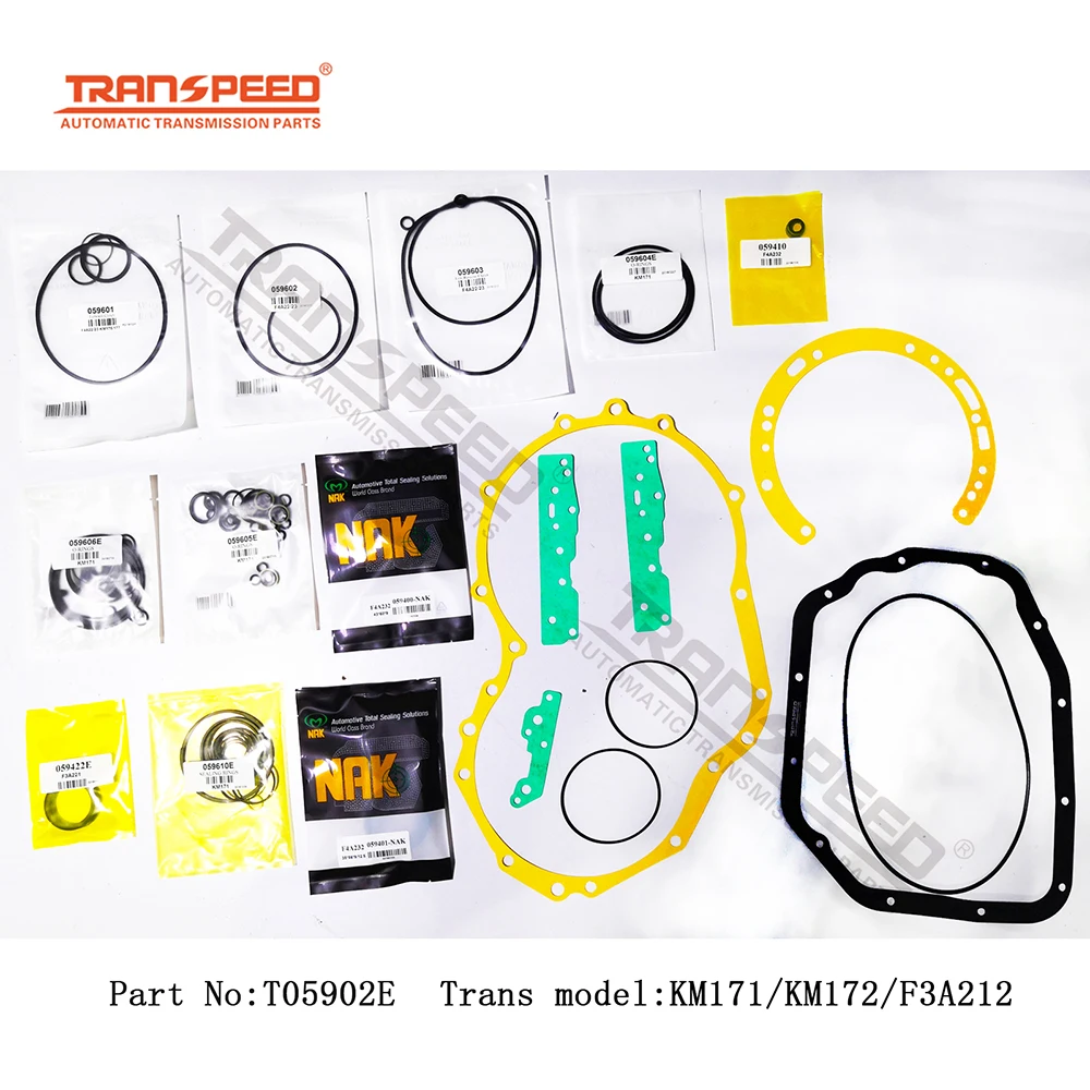 

TRANSPEED KM172 F3A212 KM171 Auto Transmission Overhaul Kit For COLT SUMMIT MIRAGE F3A21 Transmission Drivetrin