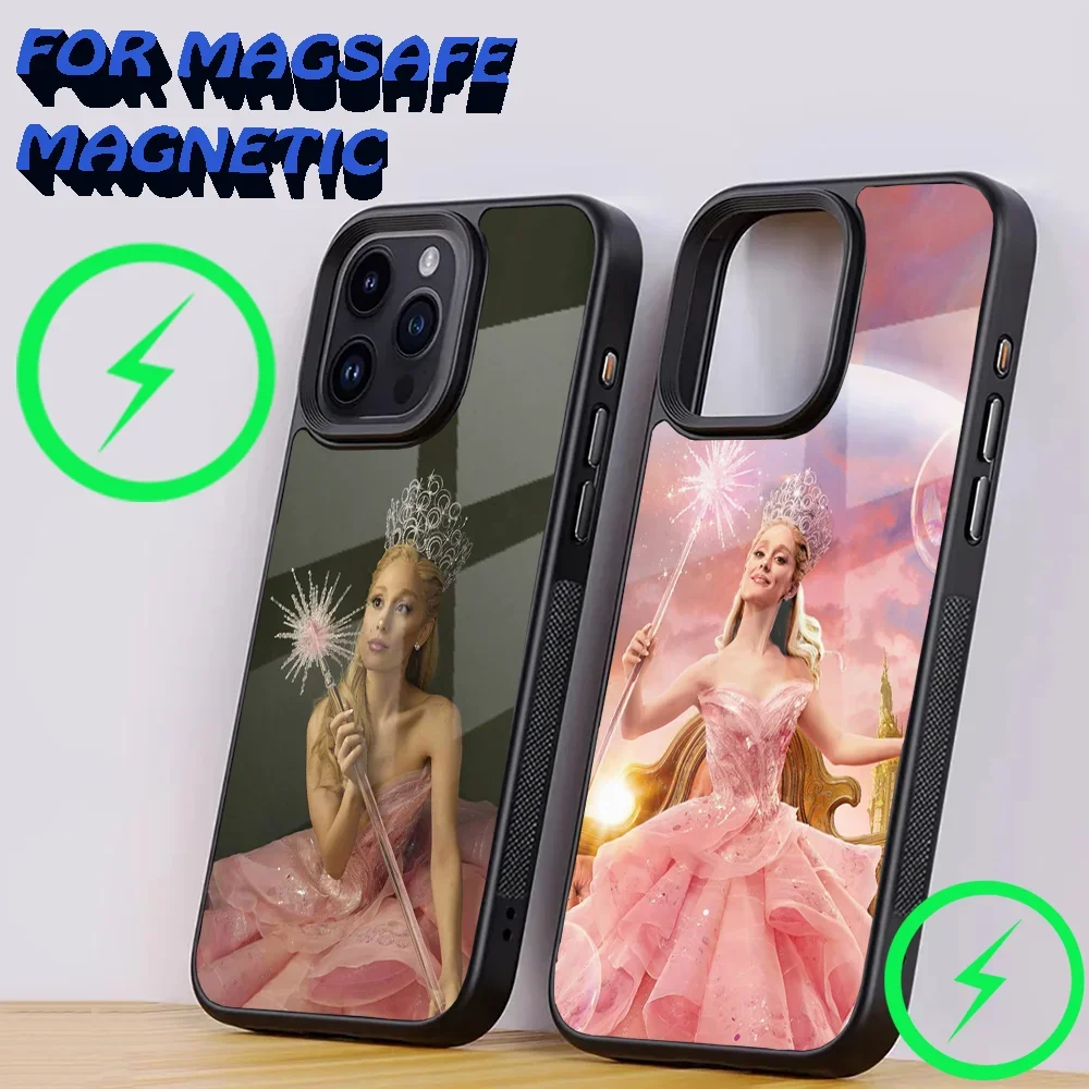 

A-Ariana G-Grande Phone Case For iPhone 16,15,14,13,12,11,Plus,Pro,Max Mini Magsafe Magnetic Wireless Charging