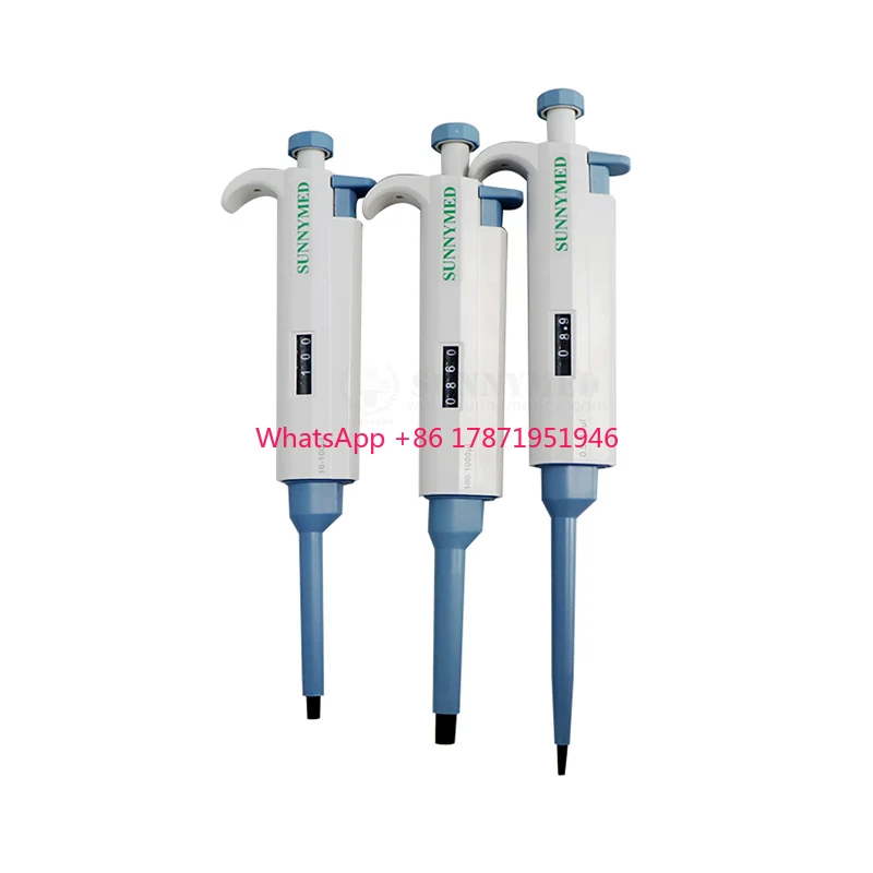 SY-B109 Laboratory Pipette Single Channel Adjustable Micro Pipette For Lab