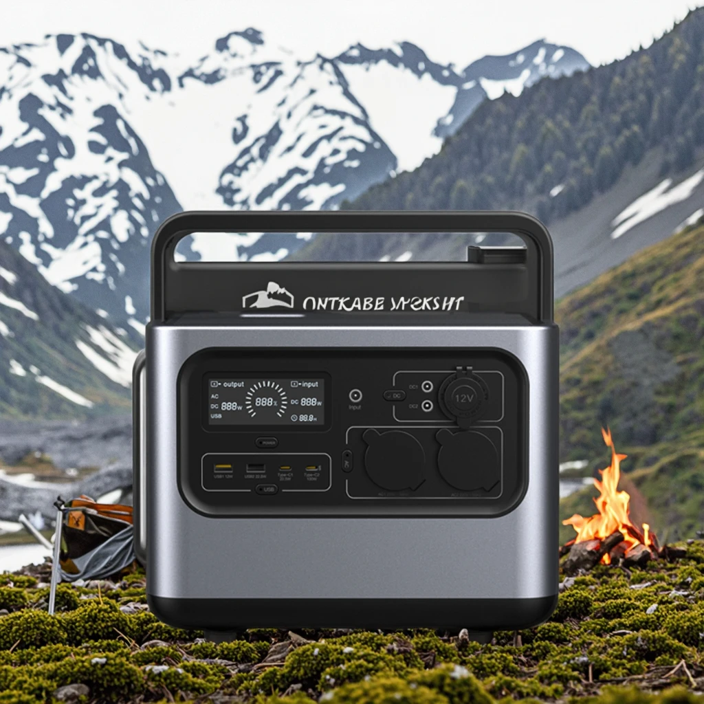 

540Wh 600W EU Home Battery Panels LiFePO4 Energy Storage Mini Rechargeable Solar Power Supply