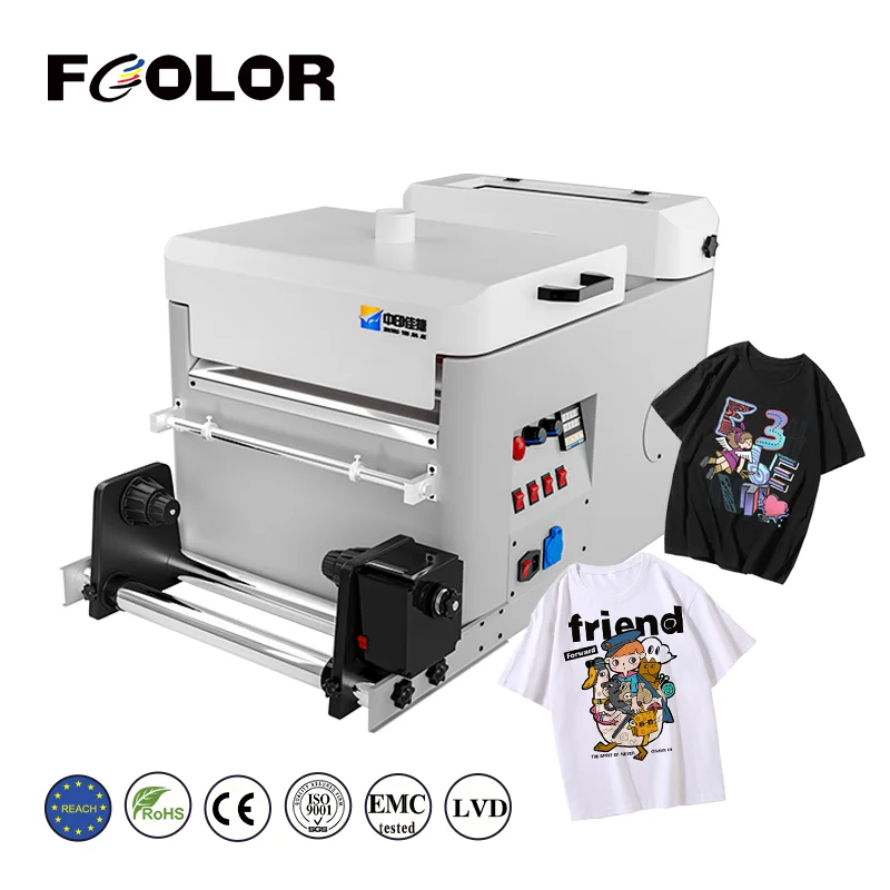 

DTF film shaker printer 30cm automatic direct film curing dye dtf hot melt powder baking dtf shaker printer t-shirt