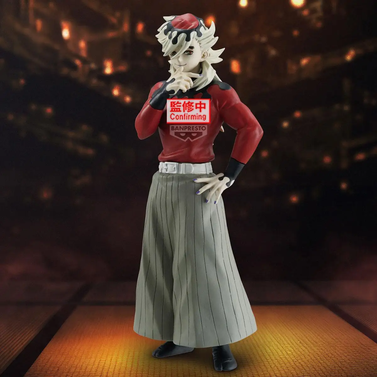 반프레스토 악마 슬레이어: Kimetsu no Yaiba 애니메이션 Douma 오리지널 애니메이션 피규어 액션 피규어 모델 입상 컬렉션 장식