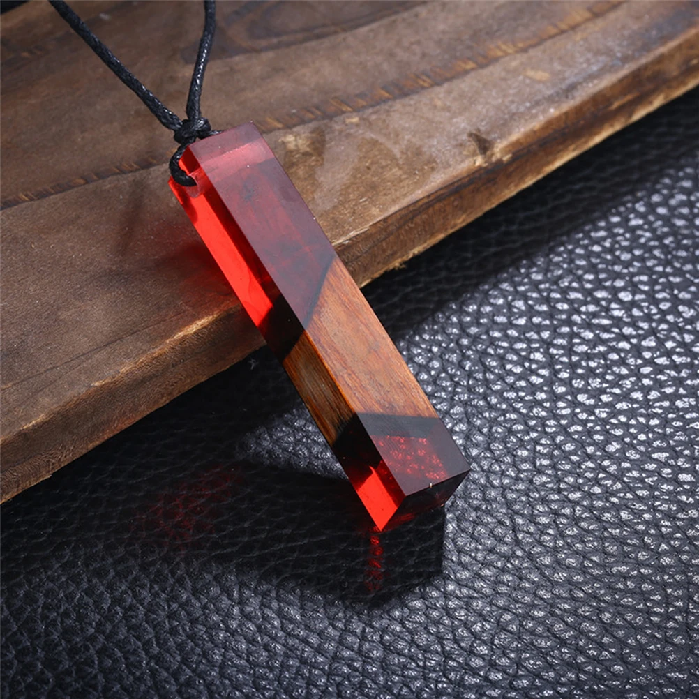 

sweater necklace sweater necklace for women wood resin necklace vintage necklace