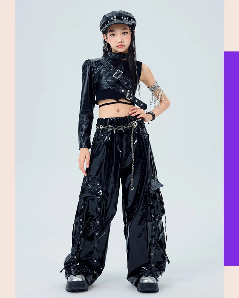 

Джазовые костюмы для девочек, модные детские костюмы для уличных танцев, студенческие комплекты для выступлений, костюмы для выступлений на сцене