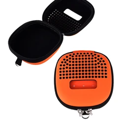 Carrying Case for Bose Micro Case with Portable Metal Hook for Easy Carrying, Soft Silicone Shockproof Cover H8WD