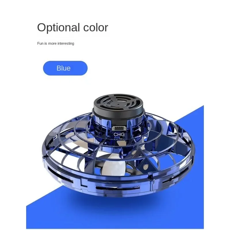 Conjunto de rodas de rolo antiestresse 3 em 1 com giroscópio levitante e disco voador, brinquedo fidget girador de dedo