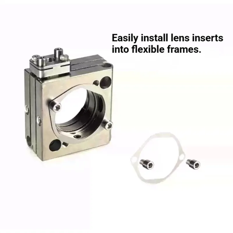 Optical Experimental Lens Retainer Lens Clip 1.0 Inch Stainless Steel Flexible Lens Mount Optional Fixing Accessories