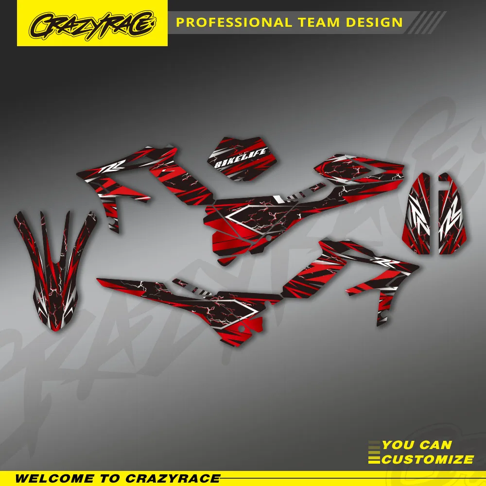 Motorcycle Graphics Decal Sticker Deco Kit For Beta X-TRAINER XTRAINER 250 300 350 400 450 2016 2017 2018 2019 2016-2019 Custom