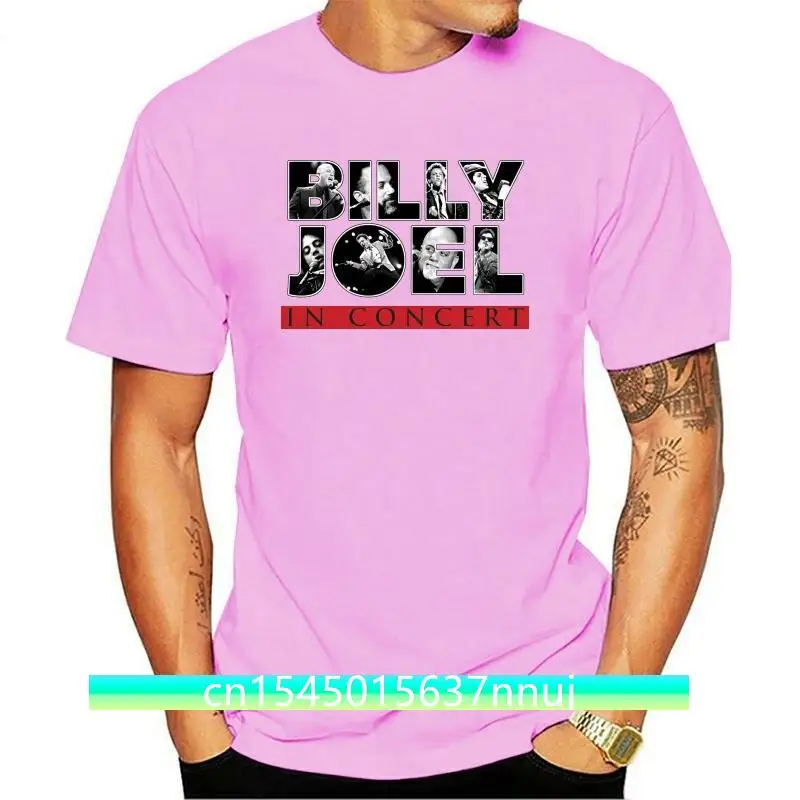 

New Billy Joel To Perform Black Men's T-Shirt Cotton S-XXXL Size Short Sleeve Summer Style