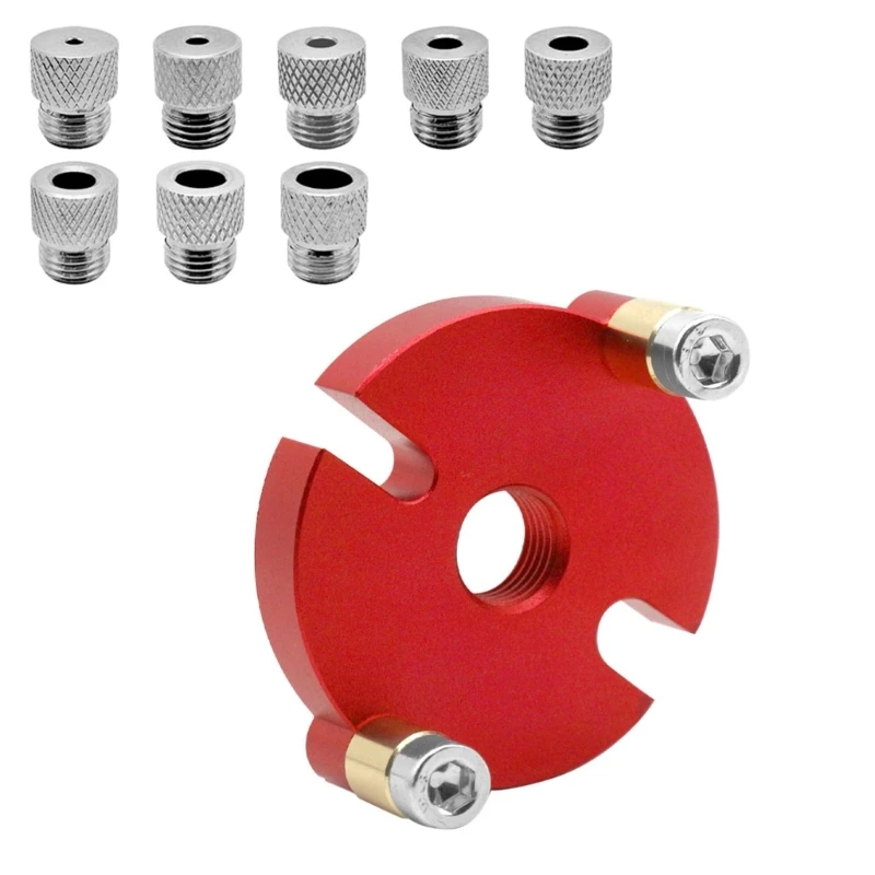 

3-10mm Vertical Drill Guide Fixture Locator Hole Opener Drilling Locator Straight Round Jig Tool Woodworking