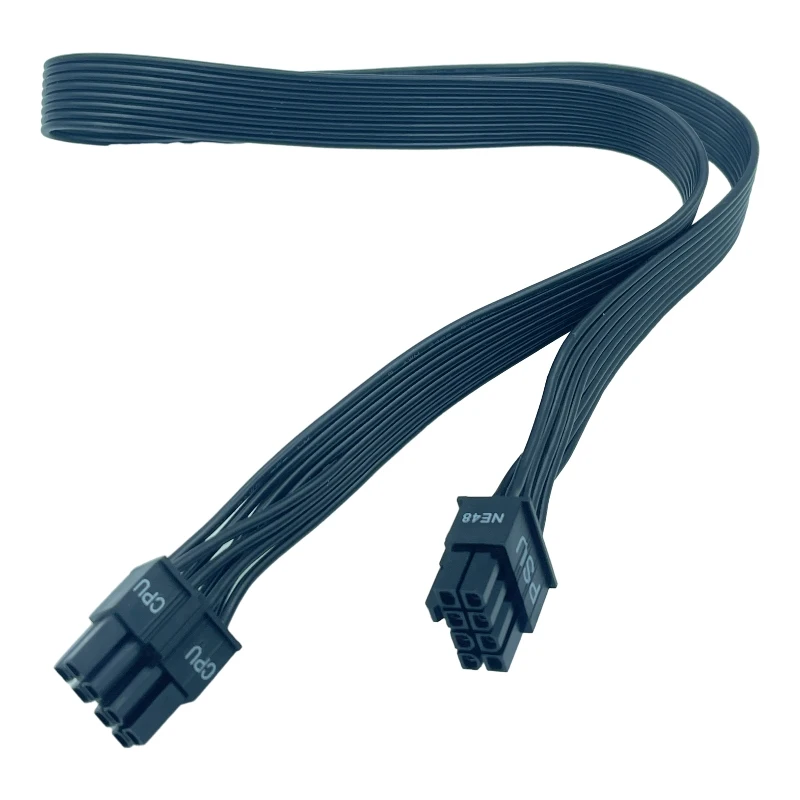 Original Seasonic EPS CPU Power Cable 8Pin to 4+4Pin for PRIME GX PX TX Snow Silent 1300W, 1200W, 1050W, 1000W, 850W, 750W, 650W