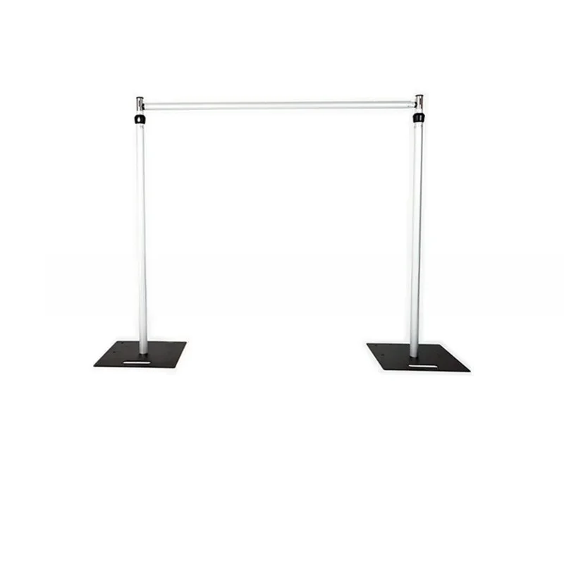 Height and width adjustable wedding gauze background frame, aluminum alloy curtain frame