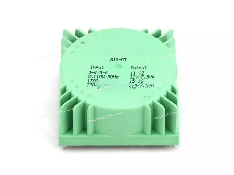 Green Cube M15 Series Encapsulated Transformer, 15W, Full Range of Common Voltages