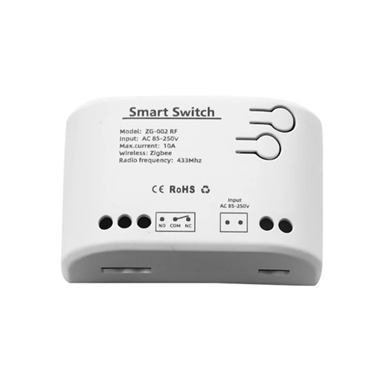 

Smart Wifi Relay Switch Module Kit, Inching Self-Locking Interlocking Module 1-Way AC85-250V With Housing Remote Control