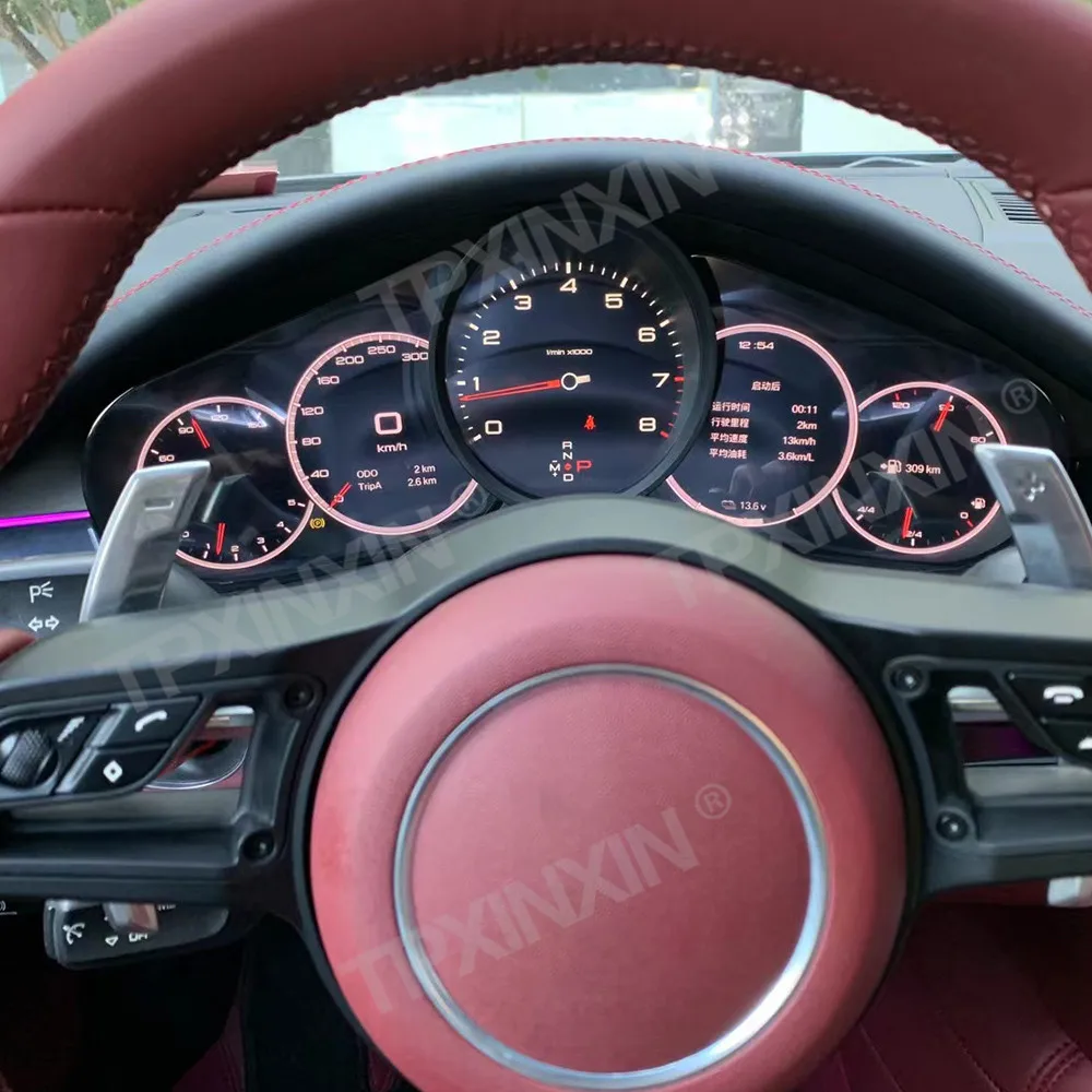 For Porsche Panamera 2010-2016 Digital Cluster Car LCD Dashboard Panel Virtual Cockpit Instrument Speedometer Screen Unit