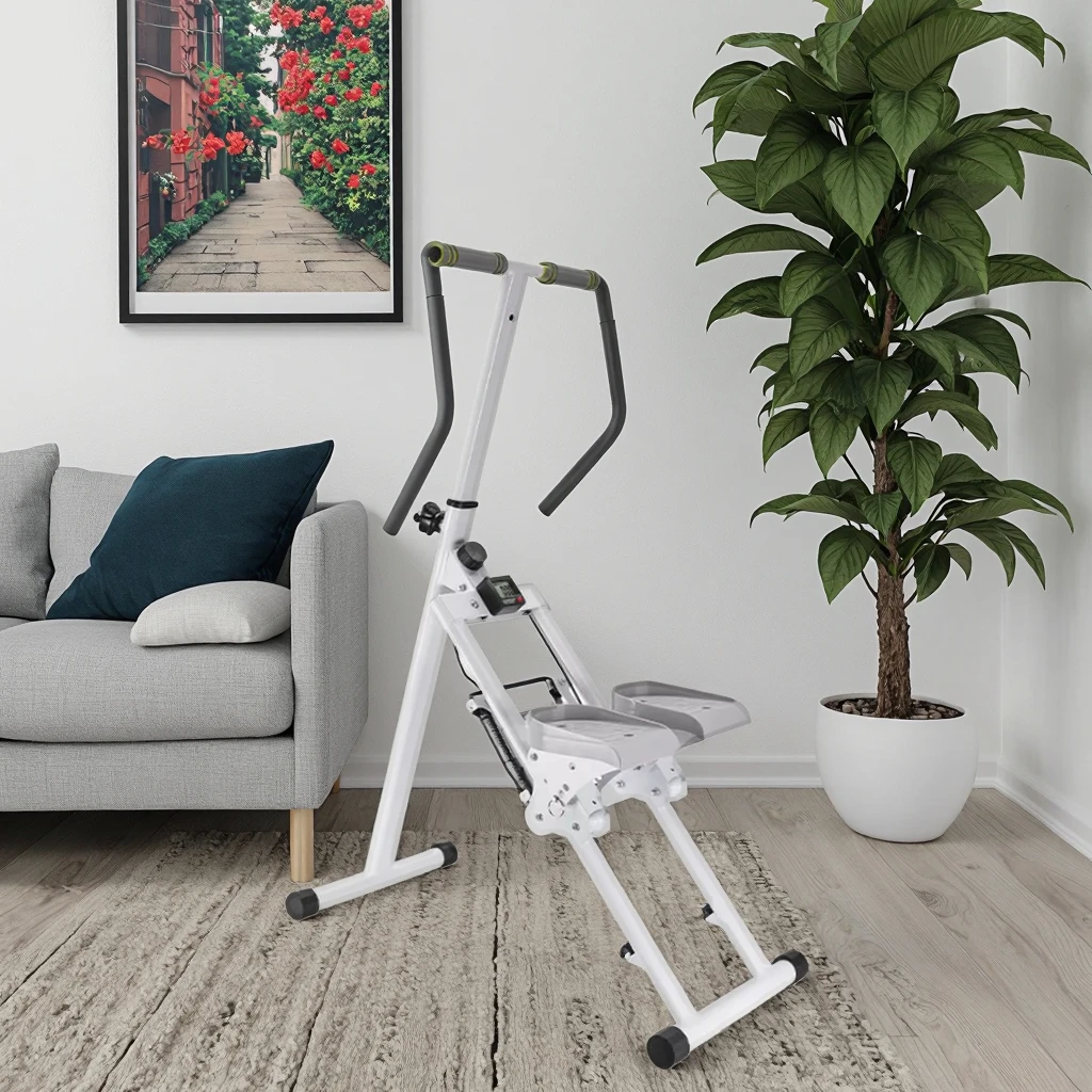 

Household Foldable Metal Indoor Climbing Machine Multifunctional Sports Fitness Equipment Stair Climber Home Use