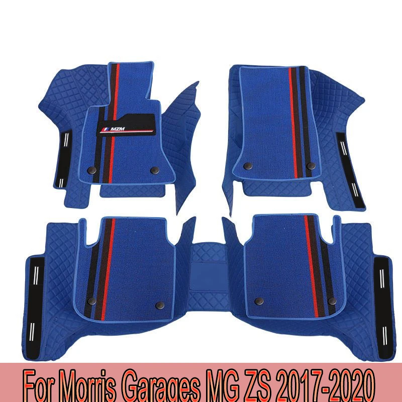 Car Floor Mats For Morris Garages MG ZS 2020 2019 2018 2017 Carpets Parts Protector Auto Interior Accessories Waterproof Rugs