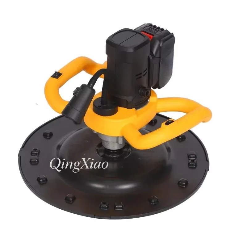 Electric Trowel Machine Pneumatic Smoothing Tool Stable Running Performance Indoor Wall Ground Cement Leveling Construction Work