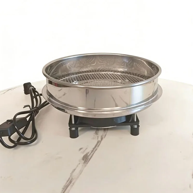 Electric Coffee Bean Cooling Tray AC 220V Large Airflow Roasted Coffee Cooler Efficient Bean Chiller for Espresso Machines