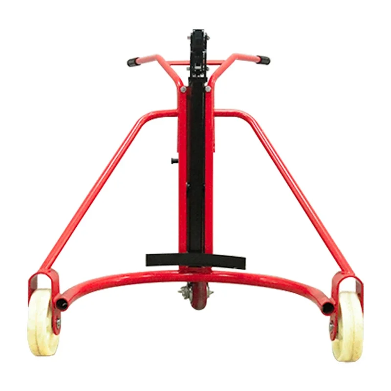 300kg 0.4 Meter 0.2 Meter Hydraulic Manual Oil Barrel and Drum Lifter Pallet Truck