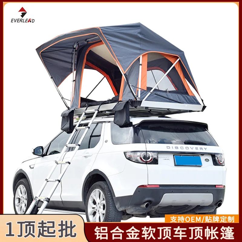 

Self-driving Camping Aluminum Roof Tent Side Open hard shell Car Roof Tent DGSF