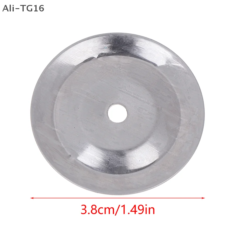 50 قطعة جرس الدف الدائري جلجل جرس الحديد ل Handbell الكنيسة طبل كمين الدف حلقة جلجل تأثير #6