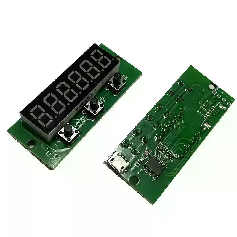 

1/3/5Pcs 6-Digit Compact Digital Counter Module Red Digital Counter 0 To 999999 Counter Module With Memory Function