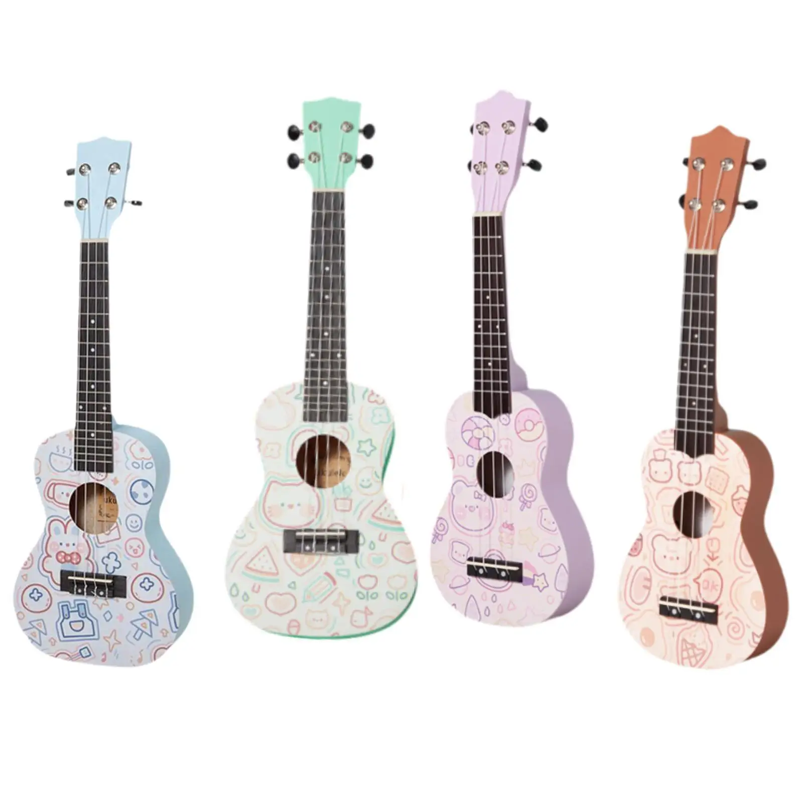 Wood-iculele for beginners, small ukulele, musical instrument, music gift,