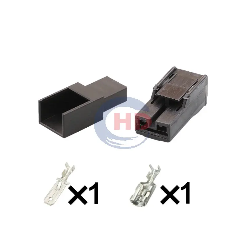 

1-20 sets 1 Pin Starter Socket Connector HD0110-6.3-11 172320-2