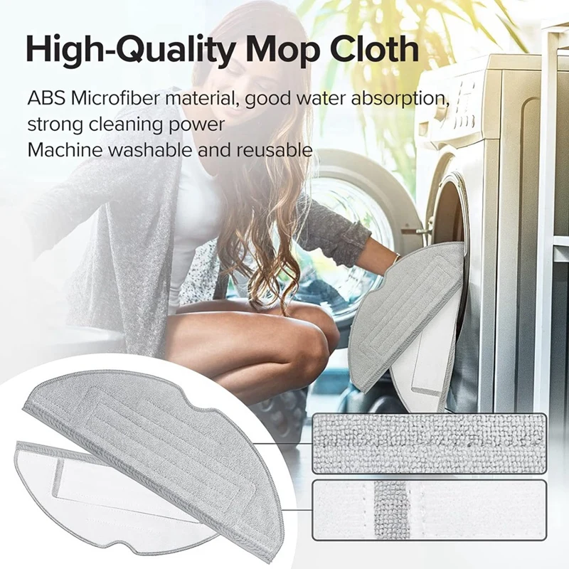 Ensemble de tampons de gril de vadrouille durables, Vibrarise S8 +, S8 Pro Ultra, S7, S7 Maxv, S7 Maxv Ultra, S7 Max Ultra, S7 Pro Ultra Books Systems