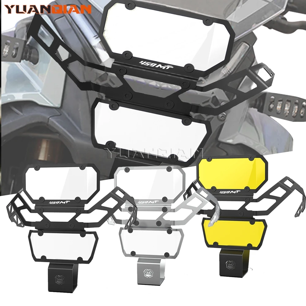 Voor Cfmoto Cf Moto 450mt 450 Mt 2024 2025 2026 Motorfiets Koplamp Grille Bescherming Koplamp Koplamp Beschermer Bescherming