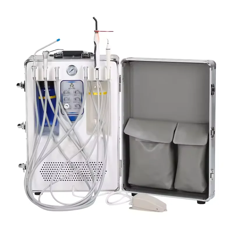 

Minter Hot-sale Medical de-tal Equipment de-tal Mobile Cart Portable de-tal Unit With Air Compressor