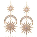 Gold earrings