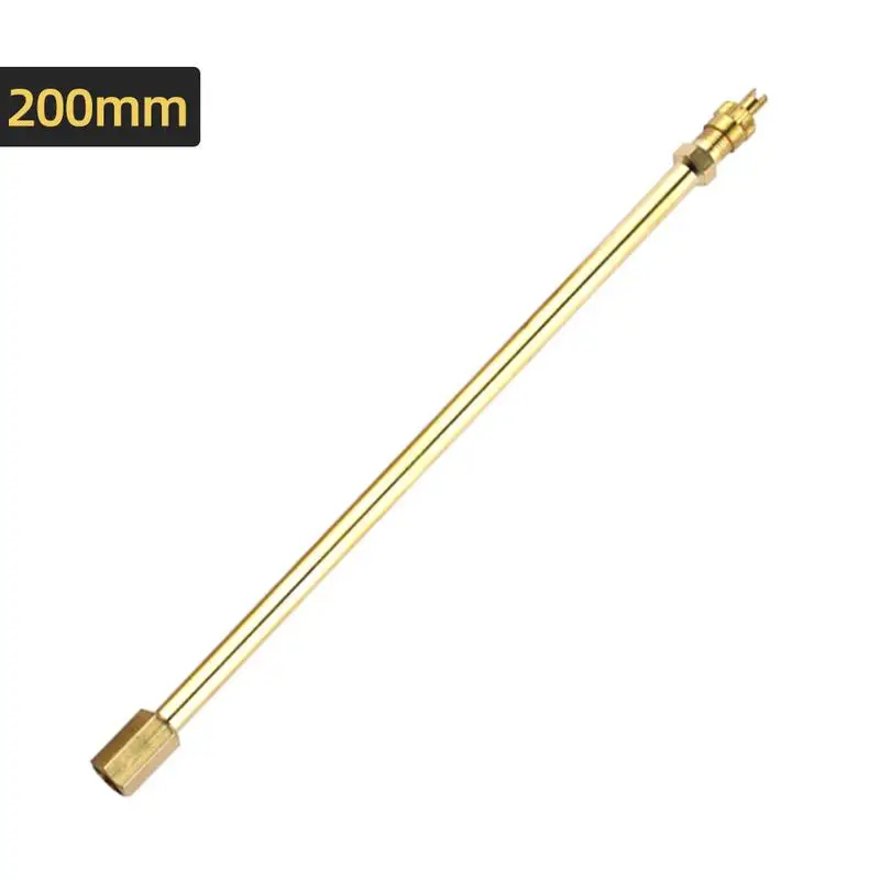 Tire Valve Extension Adapter 100/140/200mm Brass Tire Valve Air Tire Stem Extender Inflation Adapter For air pump