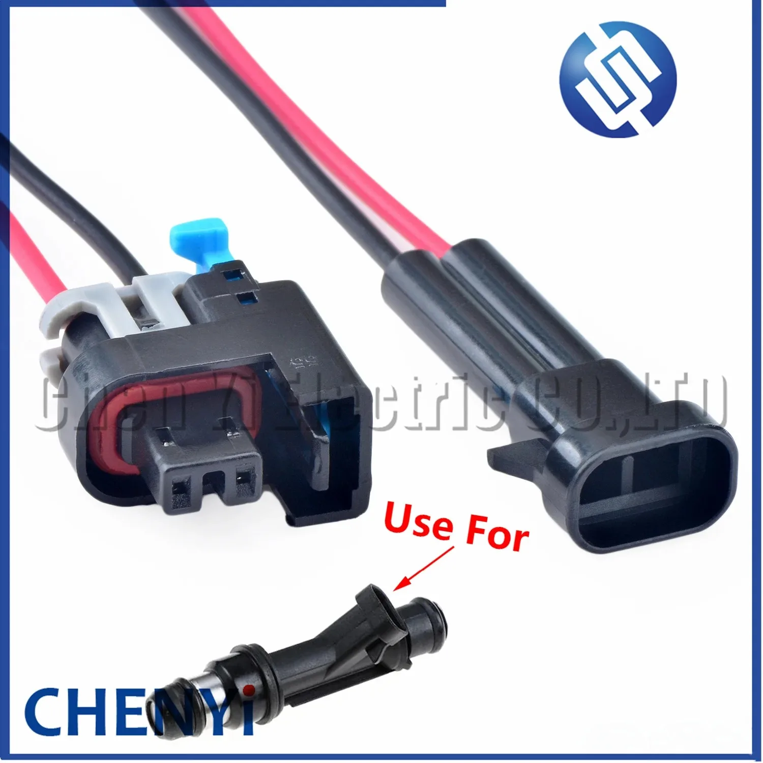 2 Pin Automotive connector Fuel Injector Plug 15419715 15326181 15411633 96334808 25332290 96386780 For Suzuki Chevrolet Opel